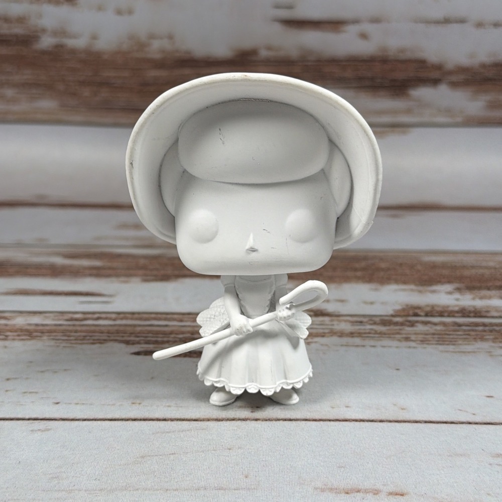 Funko Pop Disney Pixar Toy Story Bo Peep DIY White Blank Vinyl Figure 4" Loose